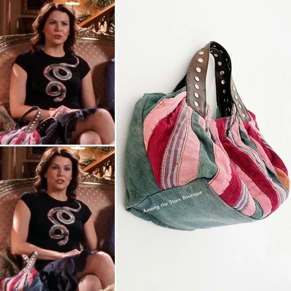 Exceptionally Rare Y2K Vintage Hobo Handbag ASO Lorelai Gilmore in Gilmore Girls - Picture 3 of 15